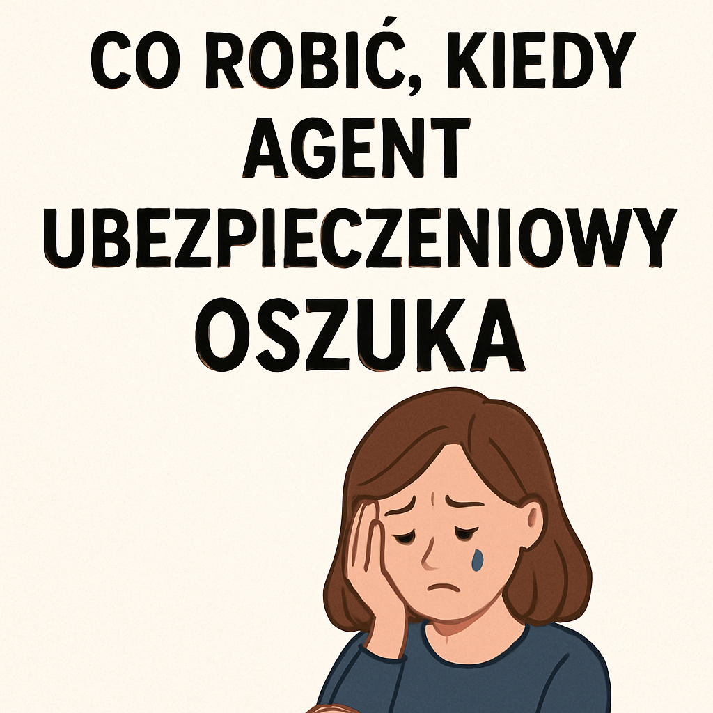Co robić, kiedy agent ubezpieczeniowy oszuka