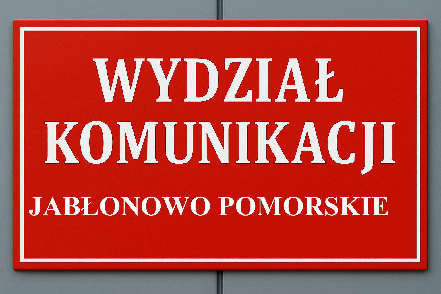 wydział komunikacji jabłonowo pomorskie